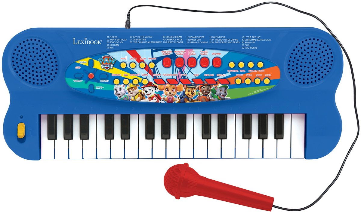 Paw Patrol Elektronisch Keyboard met Microfoon