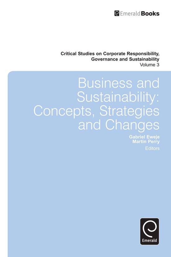 Critical Studies on Corporate Responsibility, Governance and ... - cover