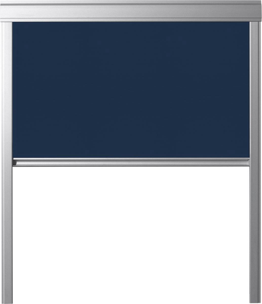 Contrio Timlux - Dakraam Rolgordijn Verduisterend - Blauw - voor VELUX - GGL GGU S06, 606, 4