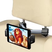 Tablethouder voor achterbank in de auto - Verstelbare Hoofdsteun Houder voor 4,4 tot 11 inch Tablets