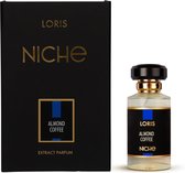 Loris Parfum - Niche Almond Coffee - 50ml - Extract Parfum - Unisex - Damesparfum - Herenparfum