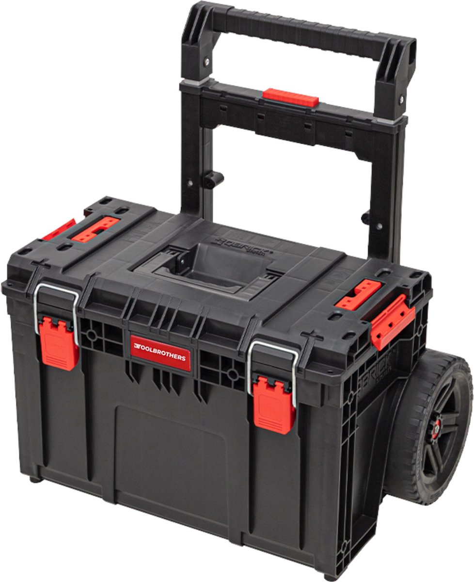 Toolbrothers RHINO XL Cart Plus ECO - Mobiele gereedschapskoffer 37 l IP66 met dubbele telescopische handgreep
