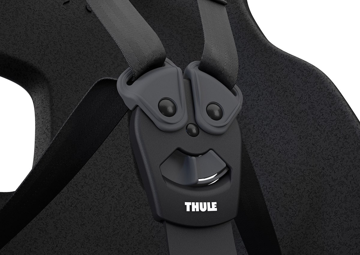 Thule Yepp Nexxt 2 mini - fietsstoeltje - Mid Black thumbnail 4