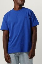 Woodbird Wbbaine Base Tee Polo's & T-shirts Heren - Polo shirt - Kobalt - Maat M