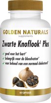 Golden Naturals Zwarte Knoflook Plus (60 veganistische capsules)