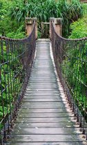 Fotobehang - Footbridge 150x250cm - Vliesbehang