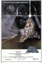 Poster Star Wars Classic La Guerra de las Galaxias Cartel 61x91,5cm