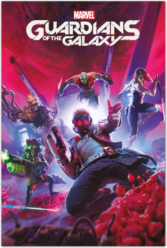 Poster Marvel Games Guardianes de la Galaxia 61x91,5cm
