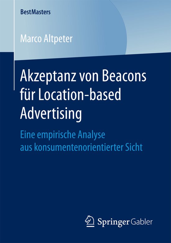 Akzeptanz von Beacons für Location-based Advertising - cover
