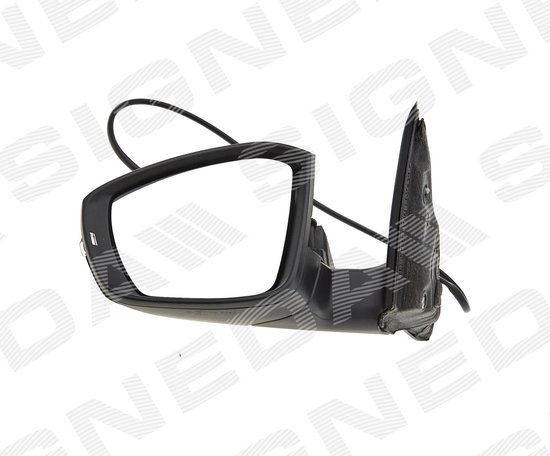 BSSTORE Beheizbare Spiegelglas Außenspiegel für Octavia 2005–2009 (Rechts – Beifahrerseite
