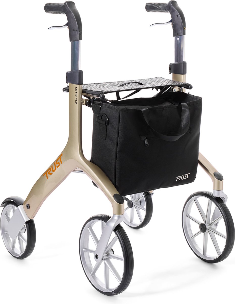 Goedkoopste Trust Care Let's Fly Rollator Champagne
