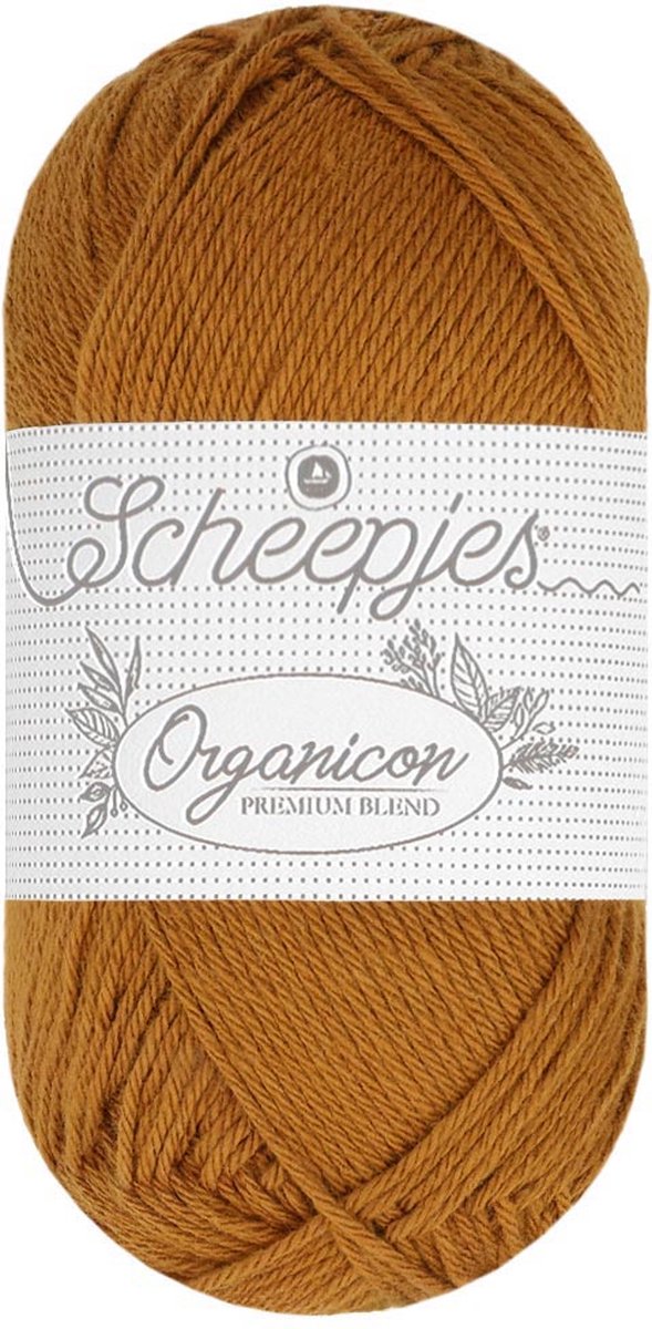 Scheepjes Organicon 50 gram - 236 Mellow Musterd