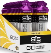 Science in Sport - SiS Go Isotonic Energygel - Energie gel - Isotone Sportgel - Blackcurrant Smaak - 30 x 60ml