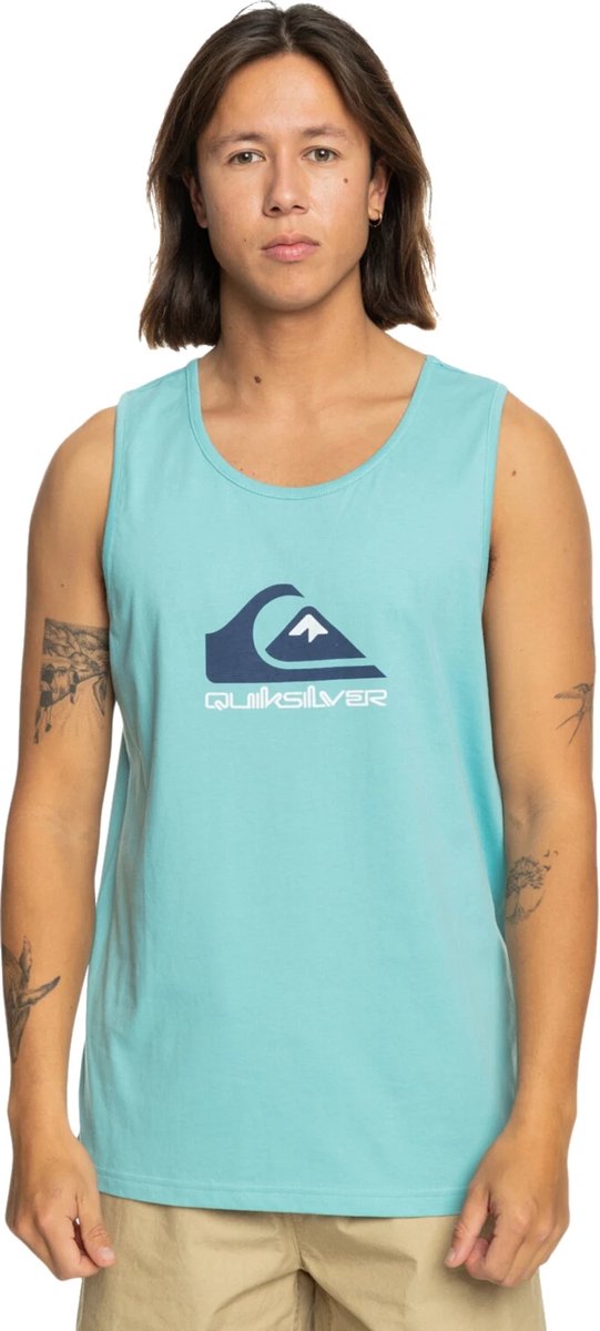 Quiksilver Comp Logo Heren Singlet Eqyzt07661-bha0 - Kleur Blauw - Maat M