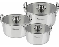 Keukengerei Masterpro SMART MP Roestvrij staal (6 pcs)