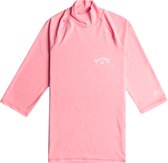 Billabong - UV-Rashguard voor vrouwen - Tropic Surf - Korte mouw - UPF50+ - Flame Roze - maat S