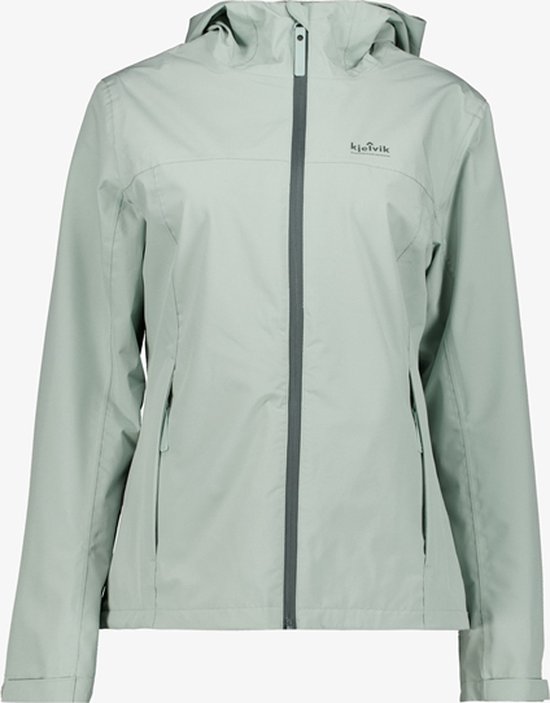 Kjelvik waterbestendige dames outdoor jas groen - Maat XL