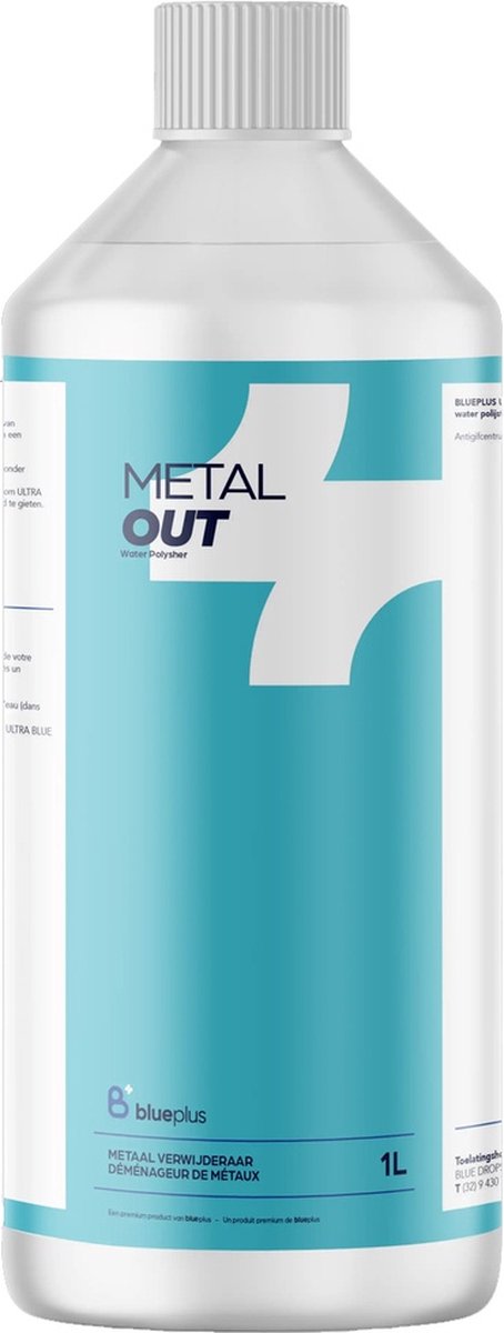 BluePlus Metal Out 1L - Metaal verwijderen zwembad - Metaal uit zwembad verwijderen