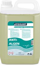 Poolnet Anti Algen 5L - Anti-Algen Product Zwembad - Algen verwijderen Zwembad - Algendoder