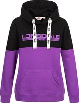 LONSDALE Wardie Capuchon Dames - Purple / Black / White - XL