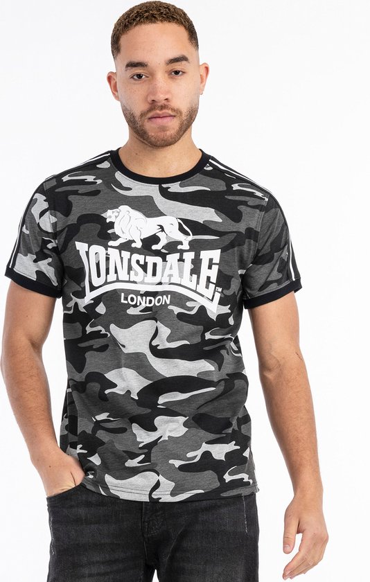 Lonsdale Heren-T-shirt normale pasvorm CREGNEASH