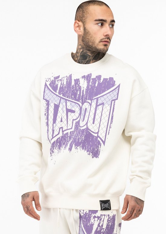 Tapout Oversized herensweatshirt met ronde hals CF-BEMANNING