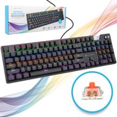 Silvergear Gaming Keyboard - Gaming Toetsenbord Mechanisch - Zwart