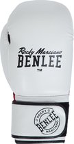 Benlee Boxhandschuhe Carlos Boxhandschuhe aus Kunstleder (1Paar) White/Black/Red-14 OZ