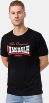 Lonsdale Heren-T-shirt normale pasvorm ALDINGHAM