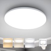 LED Plafondlamp voor Woonkamer en Slaapkamer - Modern Design - Verstelbare Lichtkleuren - Energiezuinig - Eenvoudige Installatie
