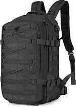 Militaire rugzak - Leger rugzak - Tactical backpack - Leger backpack - Leger tas - 20D x 22B x 45H cm - Zwart