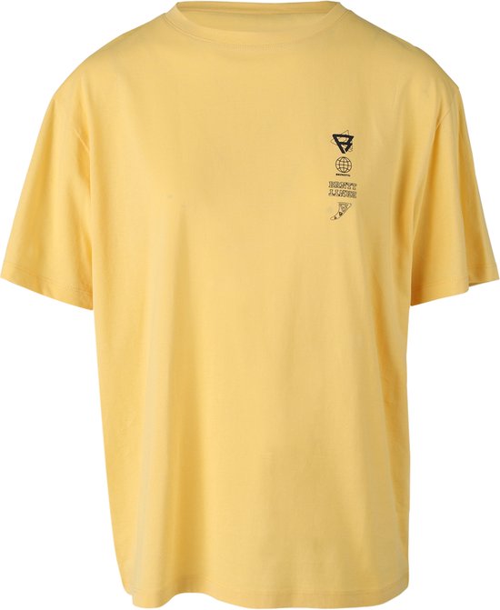 Brunotti Soraya-R Dames T-shirt - Geel - XL