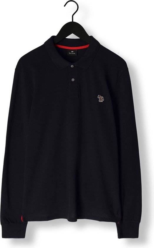 Paul Smith Mens Slim Fit Ls Polo Shirt Zebra Polo's & T-shirts Heren - Polo shirt