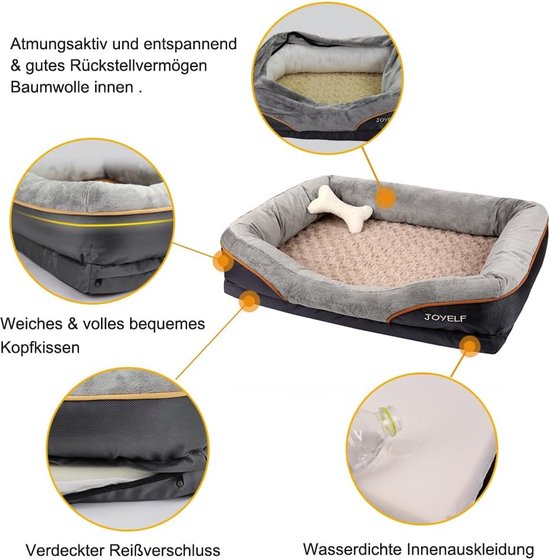 Hondenkussen Orthopedisch Extra Hoes Bundel
