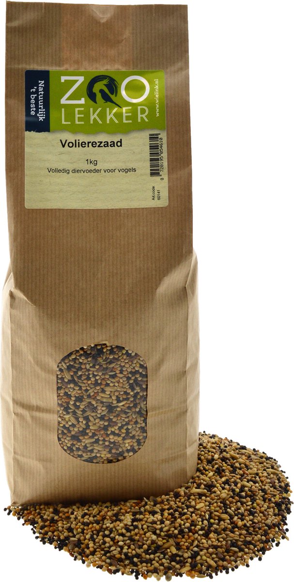 Zoolekker Volierezaad 1KG