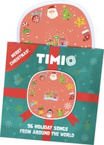 TIMIO Kerstliedjes Disk - 12 Nederlandse Kerstliedjes of 96 internationale Kerstliedjes - voor TIMIO de Interactieve en Educative Audio-Speler - in 8 Talen - Educatief Speelgoed