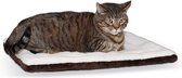 Zelfverwarmende huisdier pad thermische kat en hond bed mat havermout/chocolade 21 x 17 inch
