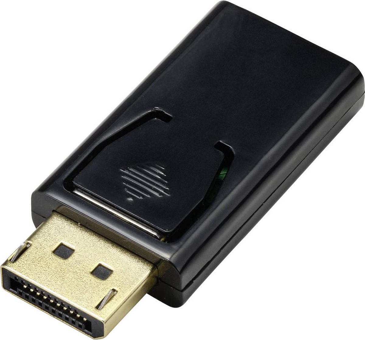 Renkforce RF-4746622 HDMI / DisplayPort Adapter [1x DisplayPort stekker - 1x HDMI-bus] Zwart