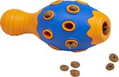 Jack And Vanilla - Speelgoed - Rubber Toys Traktatie Bowlingkegel - Blauw/oranje - 15,3cm 49/5079