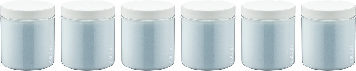 Goedkoopste Scrubzout Opium - 300 gram - Pot met witte deksel - set van 6 stuks - Hydraterende Lichaamsscrub