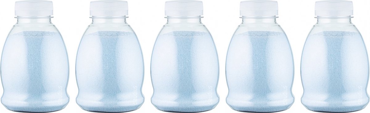 Goedkoopste Scrubzout Opium - 375 gram - Fles met transparante dop - Set van 5 stuks - Hydraterende Lichaamsscrub
