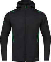 Jako - Casual Zip Jacket Challenge - Zwart Vest-M
