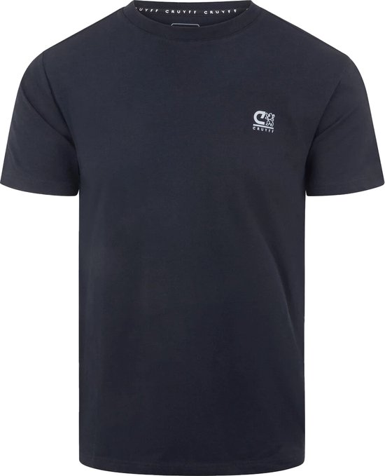 Cruyff soothe t-shirt in de kleur zwart.