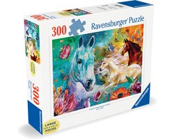 foto van Ravensburger puzzel Lady, Fate and Fury - Legpuzzel - 300 stukjes extra groot