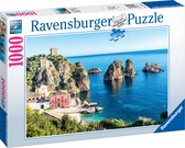 Ravensburger puzzel Italian landscapes: Sicily 2 - Legpuzzel - 1000 stukjes