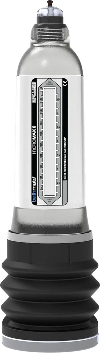 Goedkoopste Bathmate - Hydromax 8 - Penispomp - Transparant