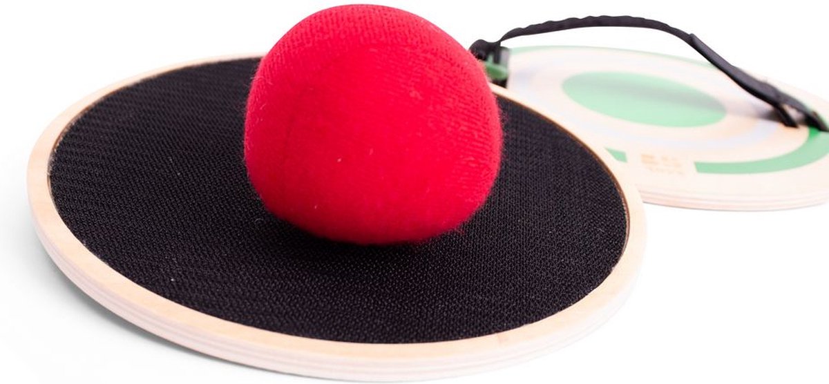 BS Toys Vang spel  Houten speelgoed  Sport  Vang Werpspel met klittenband