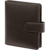 Kalpa 1311-Kb Agenda de poche rechargeable Keta Marron foncé 1 semaine par 2 pages 2024-2025-2026