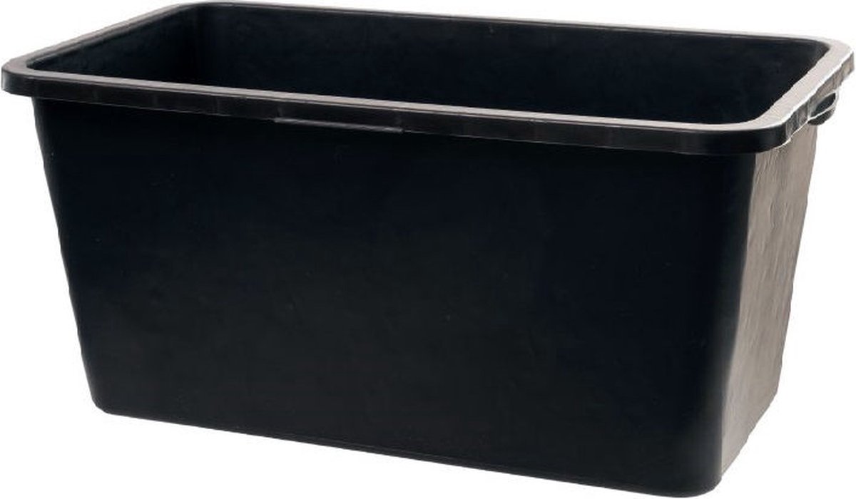 HL Speciekuip Rechthoek - Kunststof - Zwart - 40 liter - L 70 x B 39 x H 19 cm