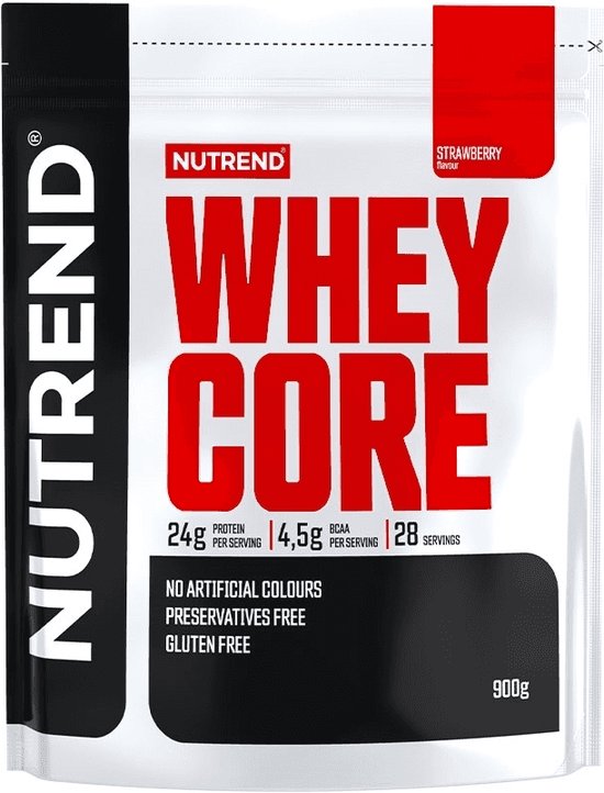 Nutrend - Whey Core (Strawberry - 900 gram)
